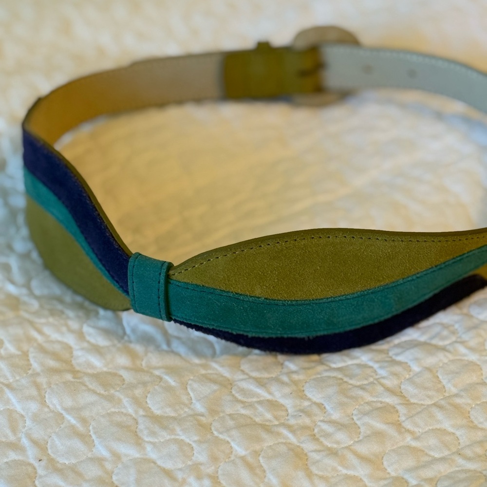 Anthropologie Suede Waist Belt - size 75